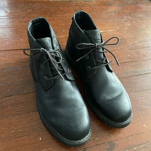 Men’s black Timberland boots size 11